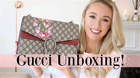 gucci dionysus unboxing